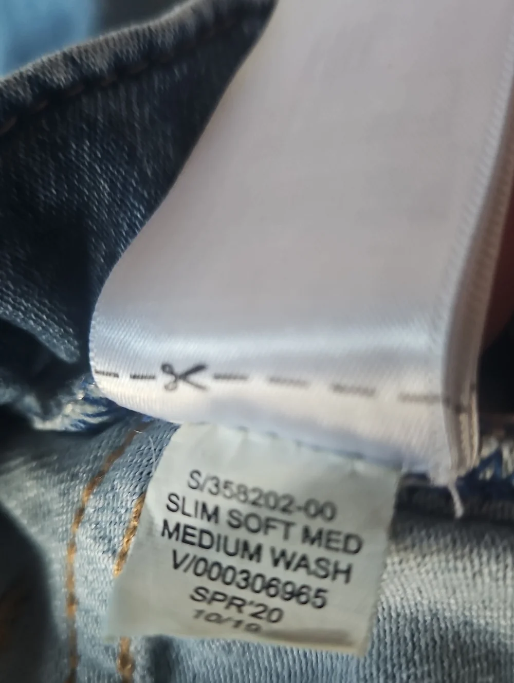 GAP Kids Stretch Slim Blue Denim Jeans Size 7